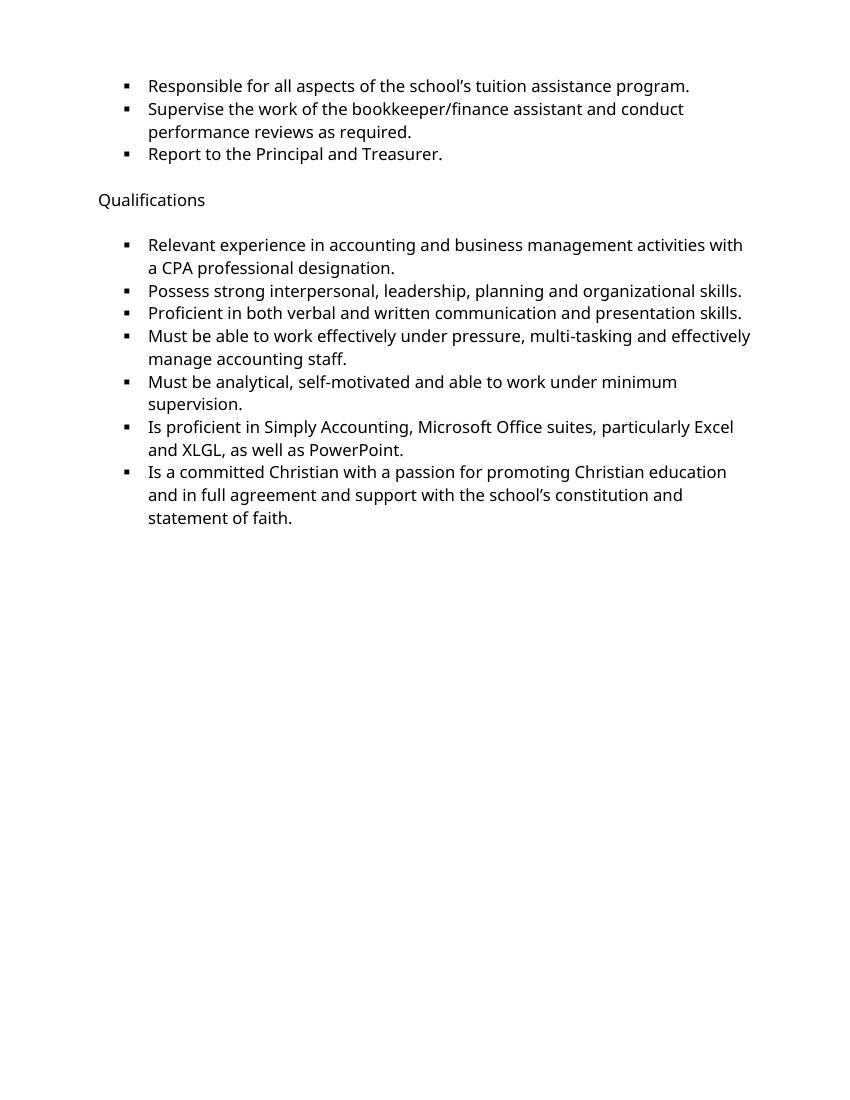 Sample Business Manager Job Description